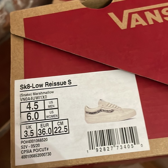 Vans Sk8 Low Reissue S snake marshmallow - Picture 9 of 9